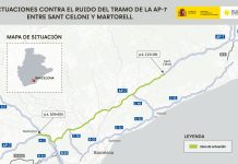 El Ministeri de Transports aprova 40,5 milions per reduir el soroll a l’AP-7 entre Sant Celoni i Martorell