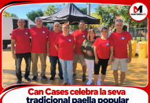 Can Cases celebra la seva tradicional paella popular en una jornada de germanor veïnal
