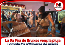 La 9a Fira de Bruixes venç la pluja i omple Ca n’Oliveres de màgia